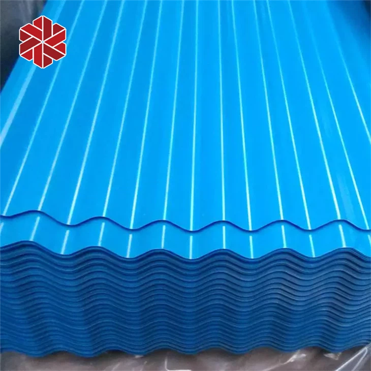 Blue Corrugated Steel Roofing Sheets price